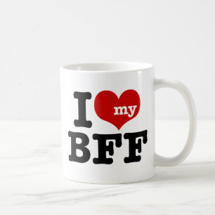 I Kärlek My BFF Kaffemugg