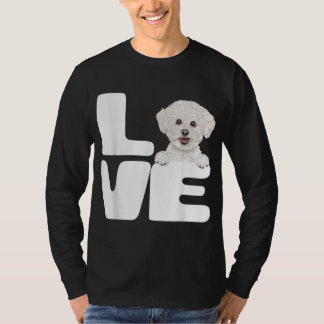 I Kärlek My Bichons Frise Hund älskare T Shirt