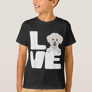 I Kärlek My Bichons Frise Hund älskare T Shirt