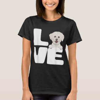I Kärlek My Bichons Frise Hund älskare T Shirt