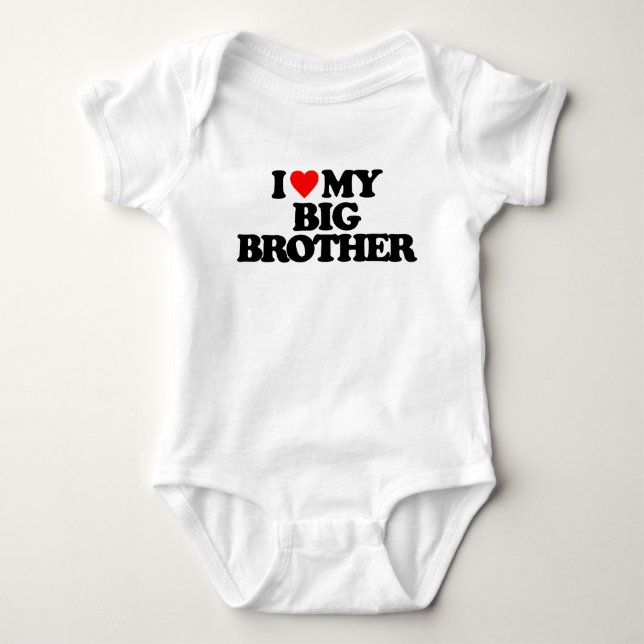 I KÄRLEK MY BIG BROTHER T-SHIRT (Framsida)