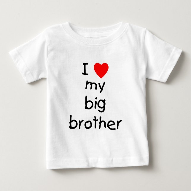 I Kärlek My Big Brother Tee (Framsida)