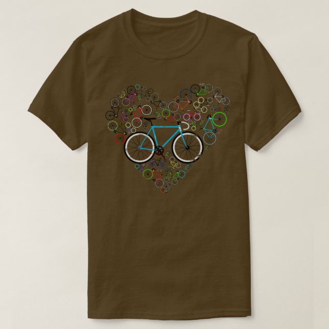 I Kärlek My Bike T Shirt (Design framsida)