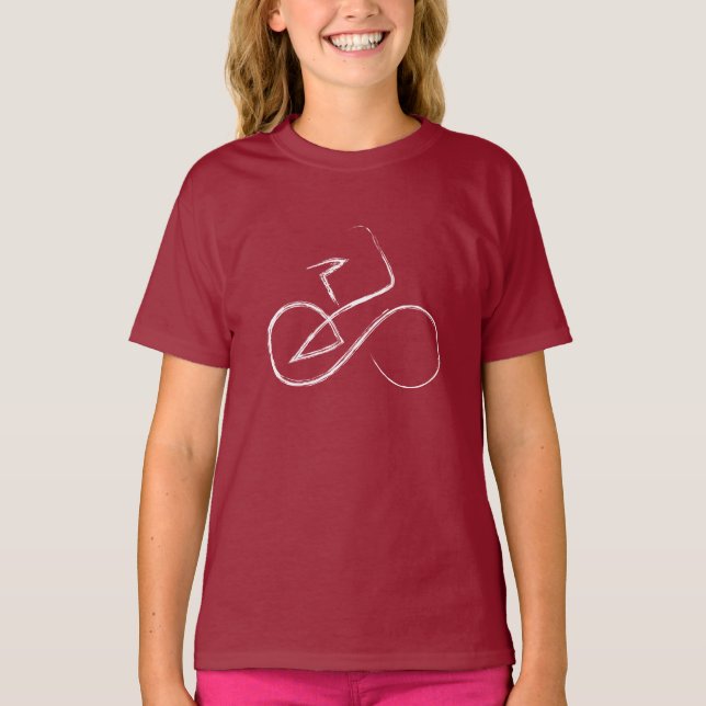 I Kärlek my Bike T-Shirt (Framsida)