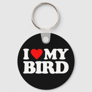 I KÄRLEK MY BIRD NYCKELRING
