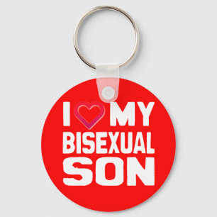 I KÄRLEK MY BISEXUAL SON - -.png Nyckelring
