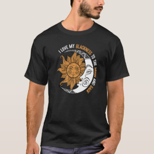 I Kärlek My Blackness Black History Month Blm Mela T Shirt