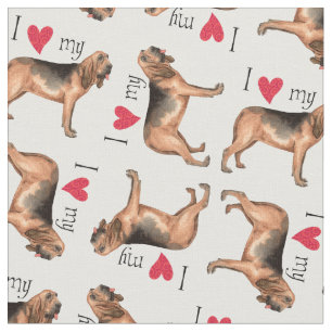 I Kärlek my Bloodhound Tyg