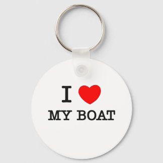I Kärlek My Boat Nyckelring