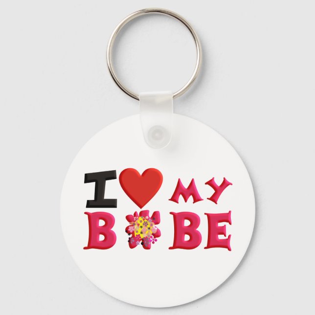 I kärlek My Bobe Nyckelring (Framsida)