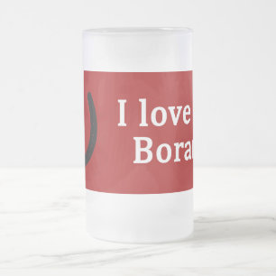 I Kärlek My Borana Horse Frostat Ölglas