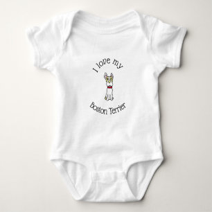 I Kärlek My Boston Terrier T Shirt