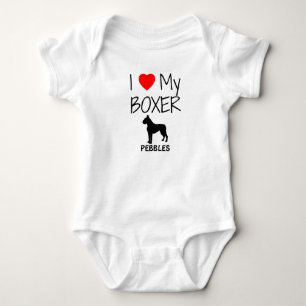 I Kärlek My Boxer Hund Tee
