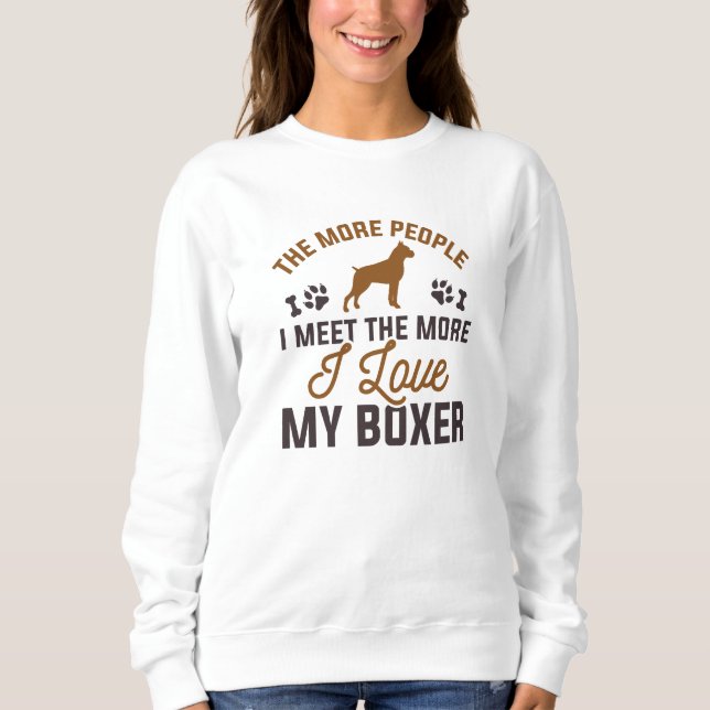 I Kärlek My Boxer T Shirt (Framsida)