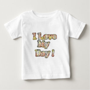 I Kärlek My Boy Design Coola Vintage Collection Te T-shirt