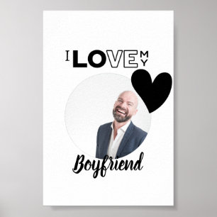 I Kärlek My BOYFRIEND Make PAPPA Grandpa Brother Poster