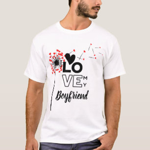I Kärlek My BOYFRIEND - Modern personlig Anpassnin T Shirt