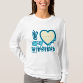 I Kärlek My Boykompis Anpassningsbar Långärmad T Shirt