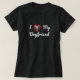 I Kärlek My Boykompis Anpassningsbar Photo Personl T Shirt (Design framsida)