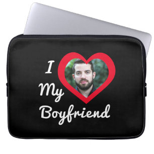 I Kärlek My Boykompis Bae Personlig Anpassningsbar Laptop Fodral