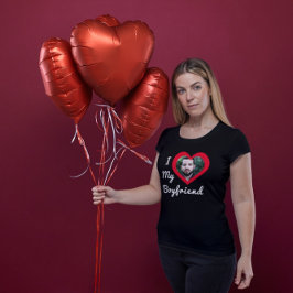 I Kärlek My Boykompis Bae Personlig Anpassningsbar T Shirt
