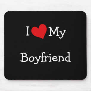 I Kärlek My Boykompis Mousepad Musmatta