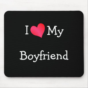 I Kärlek My Boykompis Mousepad Musmatta