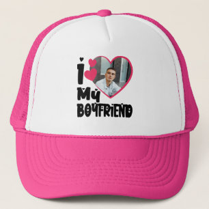 I Kärlek My Boykompis Personlig Photo Keps