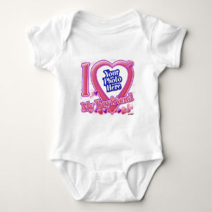 I Kärlek My Boykompis rosa/lila - foto T Shirt
