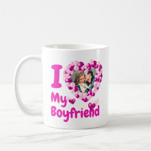 I Kärlek My Boykompis Shock rosa Anpassningsbar Ph Kaffemugg