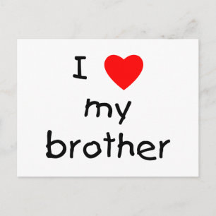 I Kärlek My Brother Vykort