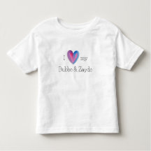 I Kärlek My Bubbe och Zayde T-Shirt