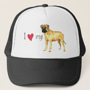 I Kärlek my Bullmastiff Truckerkeps