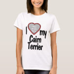 I Kärlek My Cairn Terrier - Cute Red Heart-Hund Ph T Shirt<br><div class="desc">Den här roligtens t-shirt låter dig visa hur mycket du kärlek din Cairn Terrier! Skjortan har en roligt hjärtformade fotodroppe i ram där du kan ladda upp ett foto av din egen Cairn Terrier. Hundälskarna kommer att falla i kärlek med roligtens anpassade t-shirt som gör att du kan ladda upp...</div>