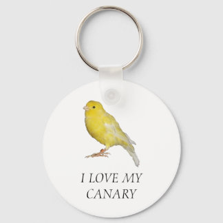 I KÄRLEK MY CANARY Nyckelring