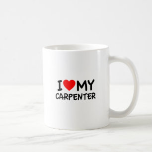 I Kärlek my Carpenter Kaffemugg