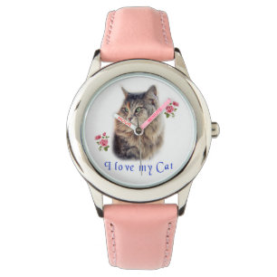 I kärlek my Cat Armbandsur