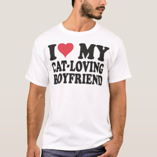 I Kärlek My Cat-Loving Boykompis T Shirt