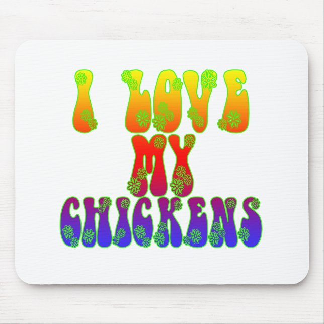 I Kärlek My Chickens Musmatta (Framsidan)