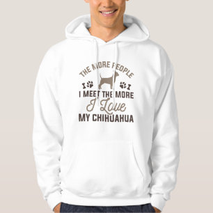 I Kärlek My Chihuahua Hoodie