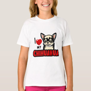 I Kärlek My Chihuahua T Shirt