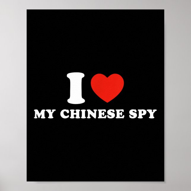 I Kärlek My Chinese Spy _1 Poster (Framsidan)