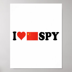 I Kärlek My Chinese Spy, Heart Chinese Spy, china Poster