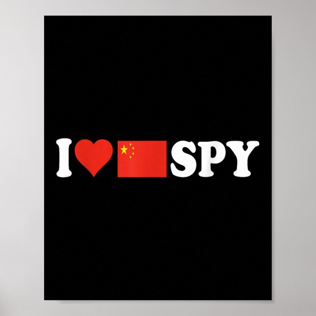 I Kärlek My Chinese Spy, Heart Chinese Spy, china  Poster (Framsidan)