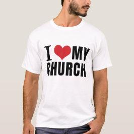 I KÄRLEK MY CHURCH T SHIRT