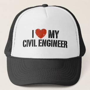 I Kärlek My Civil Ingenjör Truckerkeps