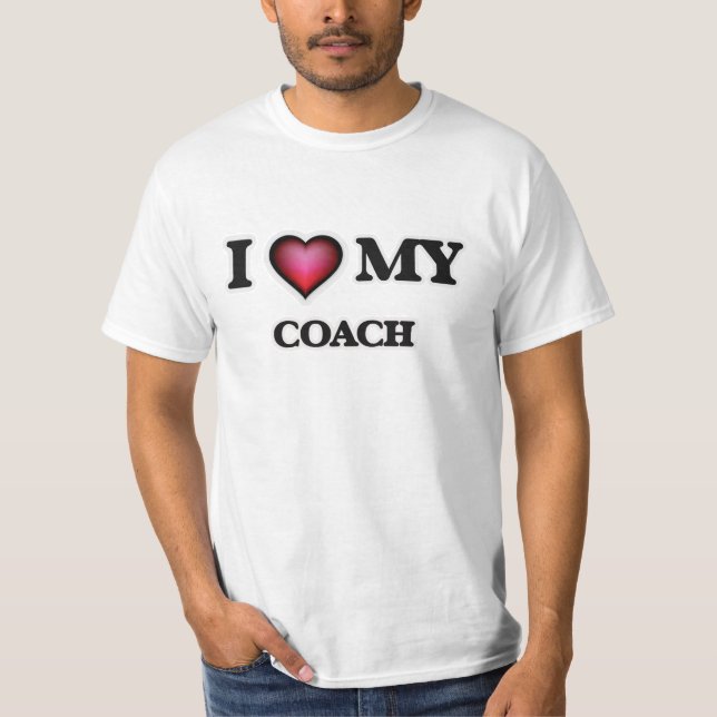 I kärlek my Coach Tee Shirt (Framsida)