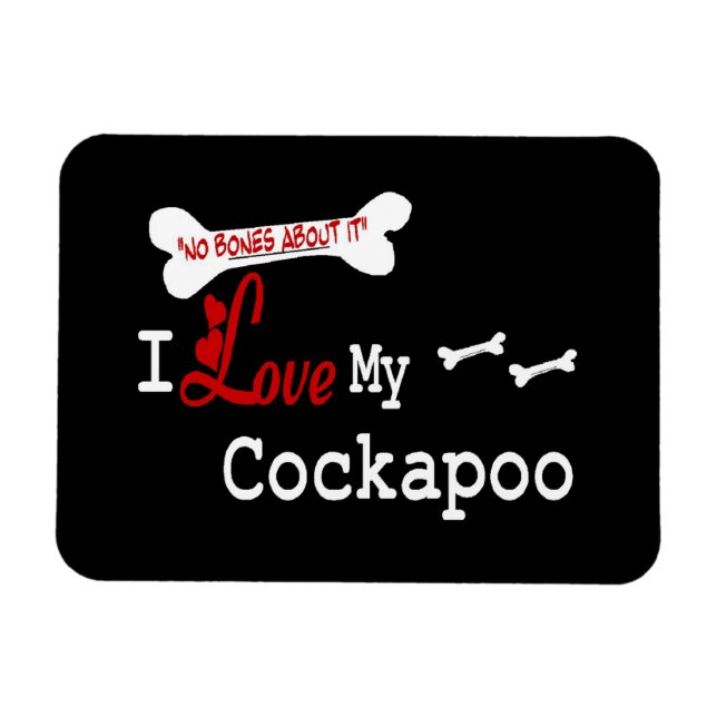 I Kärlek My Cockapoo Magnet (Horisontell)