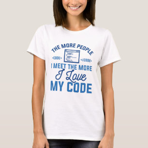 I Kärlek My Code T Shirt