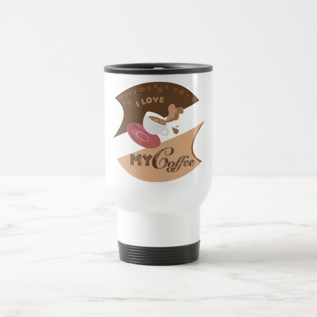 I Kärlek My Coffee Retro Java Resemugg (Center)